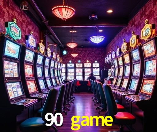 Interface moderna da plataforma 90 game